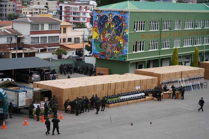 Millonario equipamiento policial será distribuido en función a factores como crecimiento demográfico e índices delincuenciales