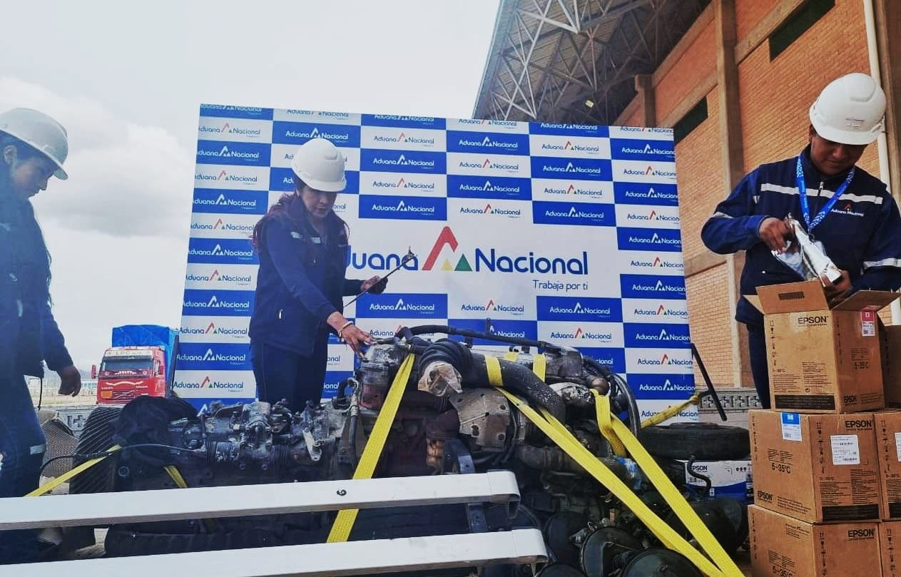 Comisos de mercancía ilegal llegan a Bs 693,4 millones y recaudaciones aduaneras superan los Bs 16.657 millones en 2023