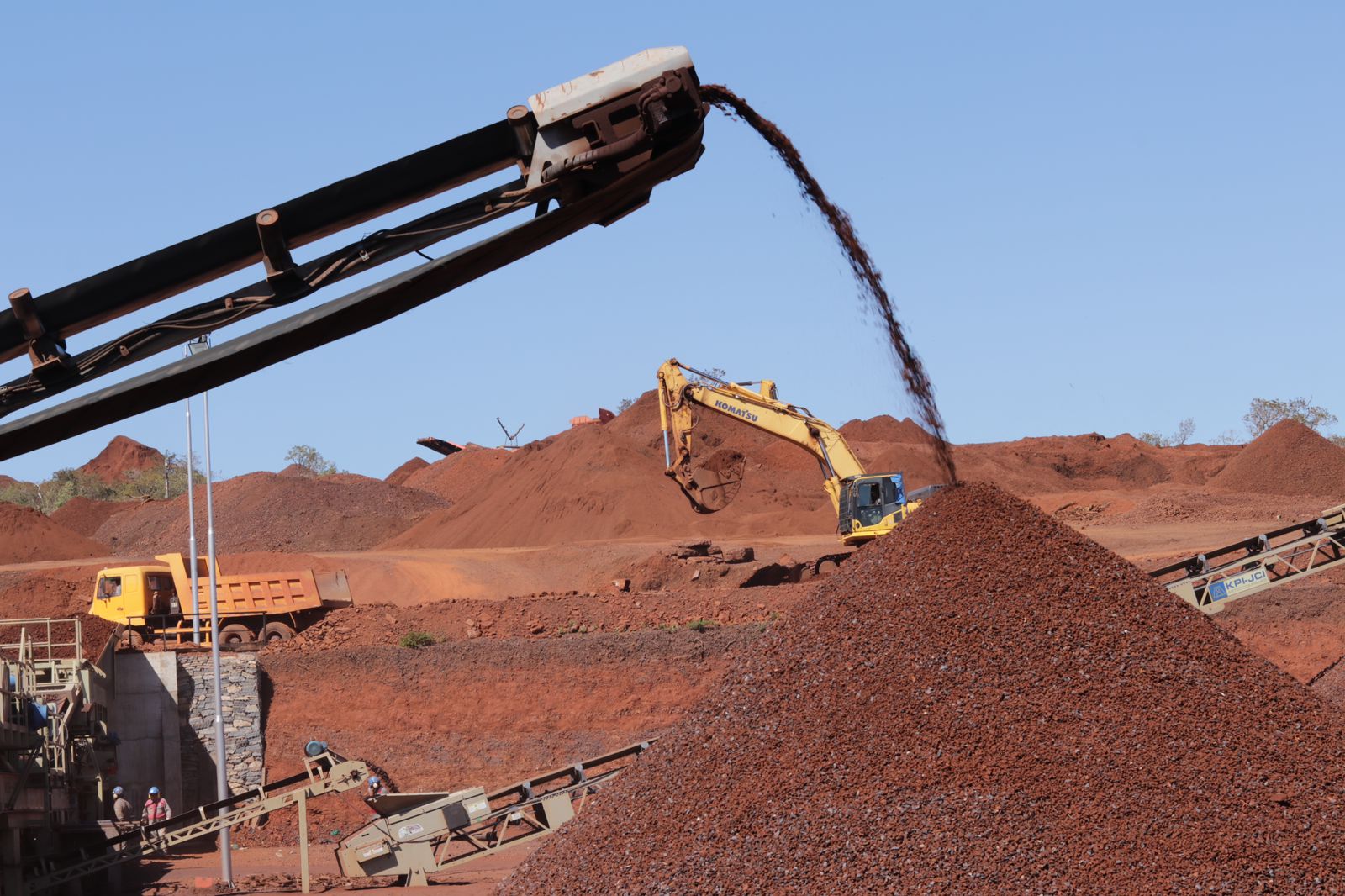 Empresa del Mutún logra venta de 130.000 toneladas de hierro este 2023 pese a baja cotización y alto costo de logística