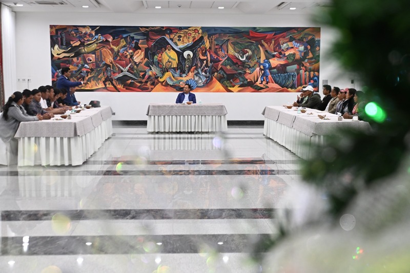 Arce y dirigentes de Cofecay coordinan trabajo para el desarrollo de los Yungas