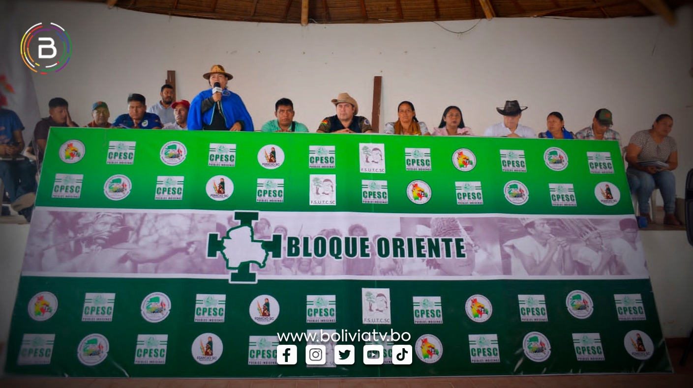 Bloque Oriente reafirma apoyo al gobierno de Arce y rechaza intentos de desestabilización