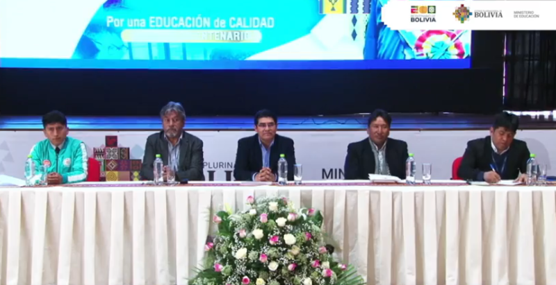 Encuentro de Escuelas de Formación de Maestros perfila lineamientos académicos para fortalecer la calidad educativa en Bolivia