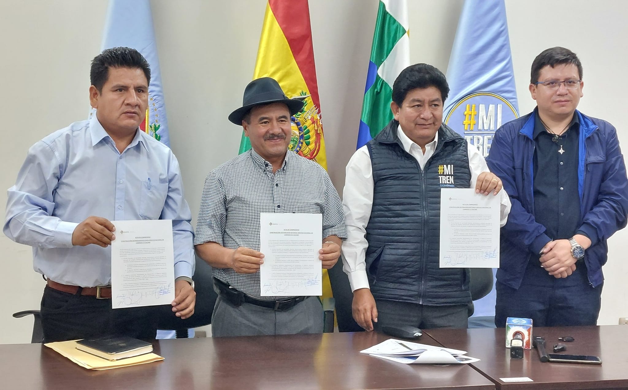Acuerdan en Cochabamba construcción de un viaducto de Bs 54 millones para resolver embotellamiento