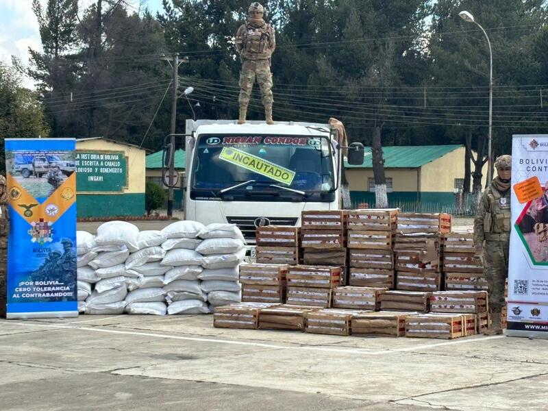 Lucha anticontrabando causa un daño de Bs 10 millones al patrimonio de organizaciones delictivas