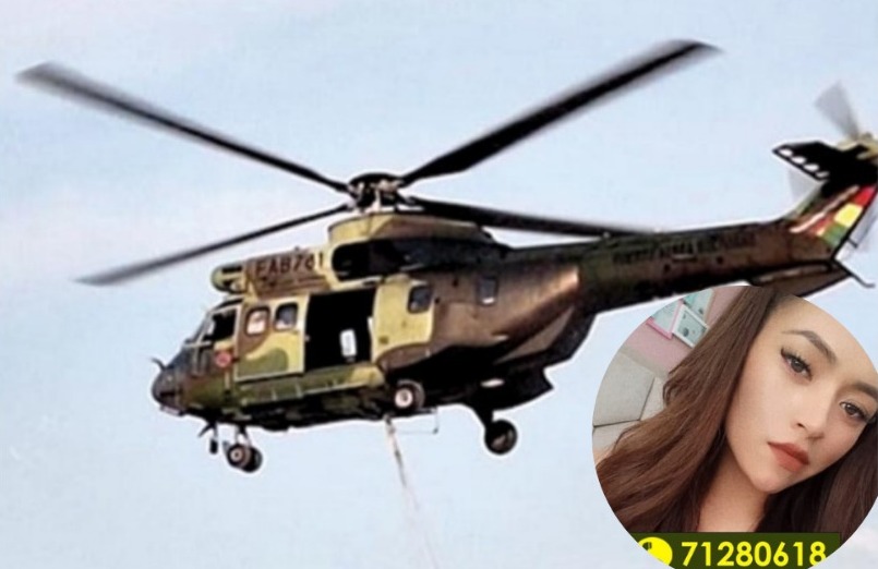 Con helicóptero refuerzan búsqueda de Odalys, desaparecida en Nor Yungas 