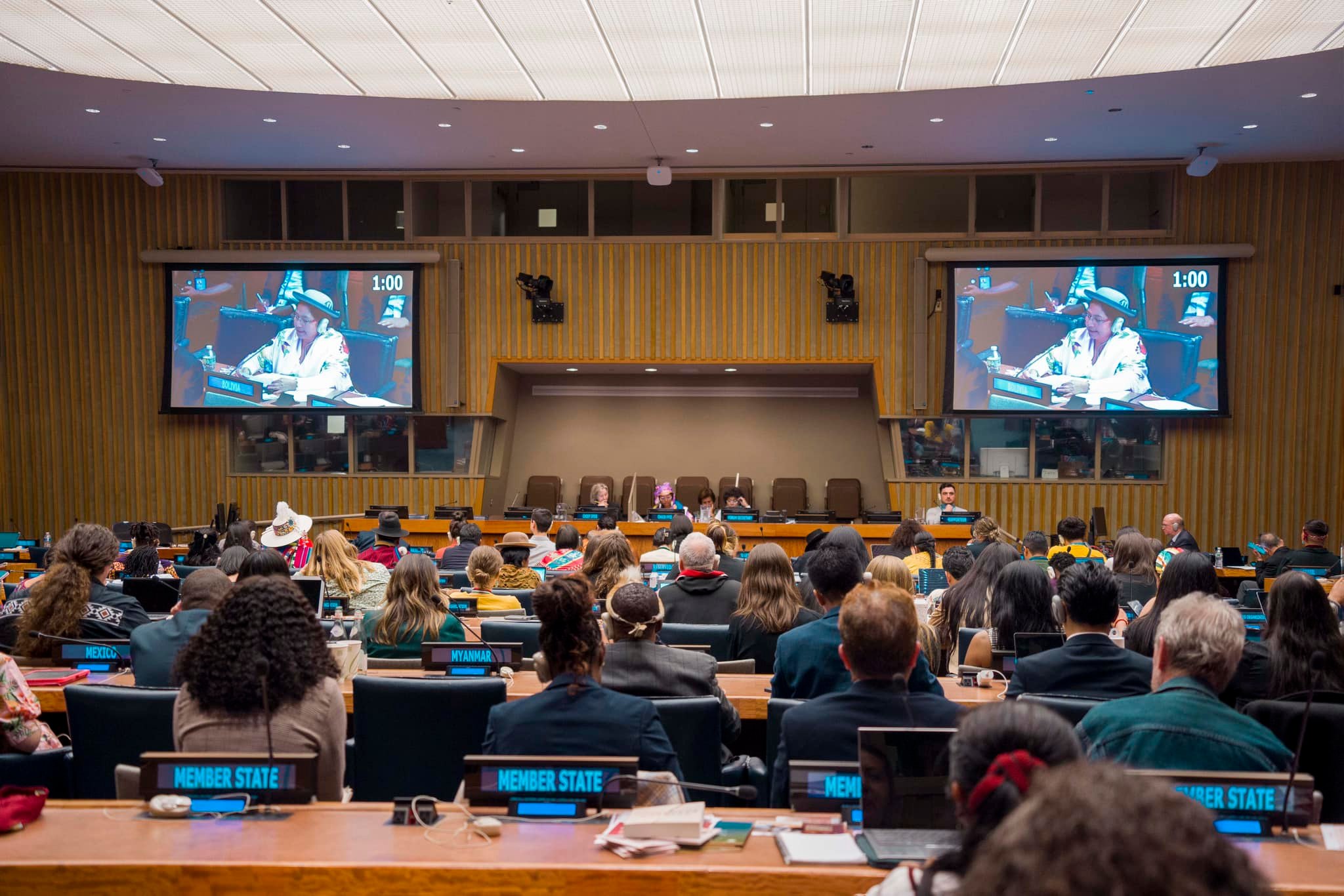 Bolivia asegura en foro indígena de la ONU que el modelo de desarrollo capitalista está en crisis y debe ser modificado