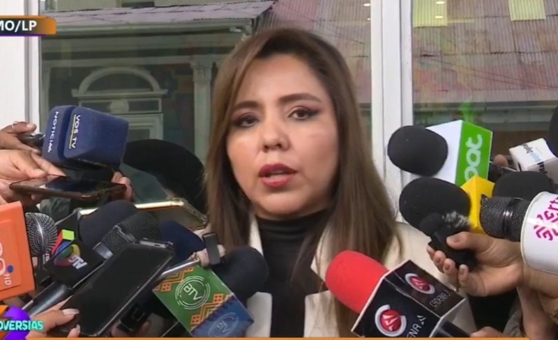 Viceministra Alcón lamenta que el “evismo” recurra a la calumnia y show