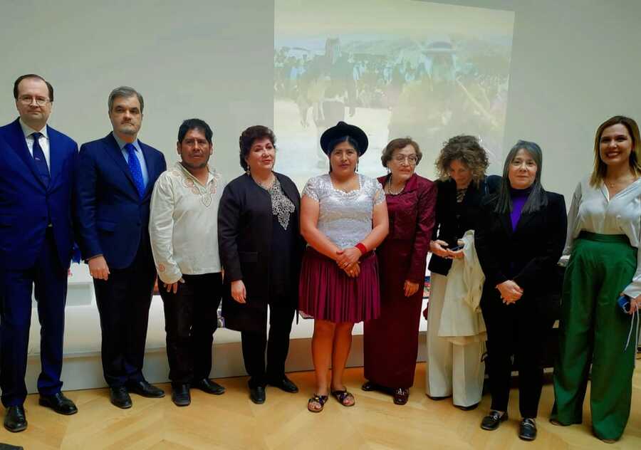 Bolivia inaugura su pabellón en la Bienal de Arte de Venecia para mostrar los saberes y conocimientos ancestrales