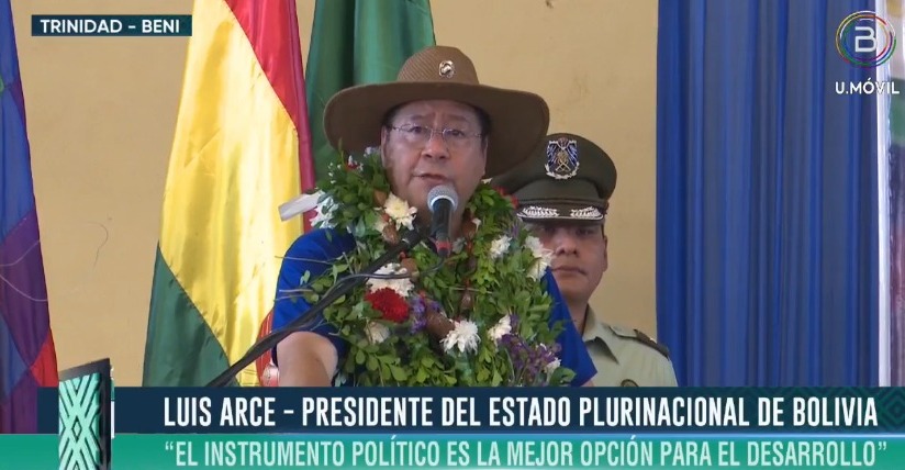 Arce insta a las organizaciones sociales a recuperar el instrumento político para la construcción del poder popular