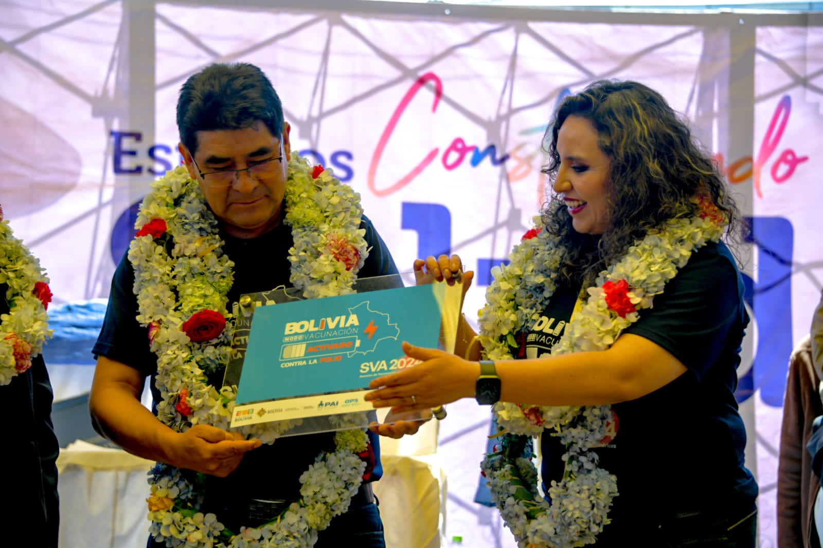 Bolivia activa la Vacunación de Las Américas con la meta de proteger a 1,1 millones de niños de la poliomielitis 