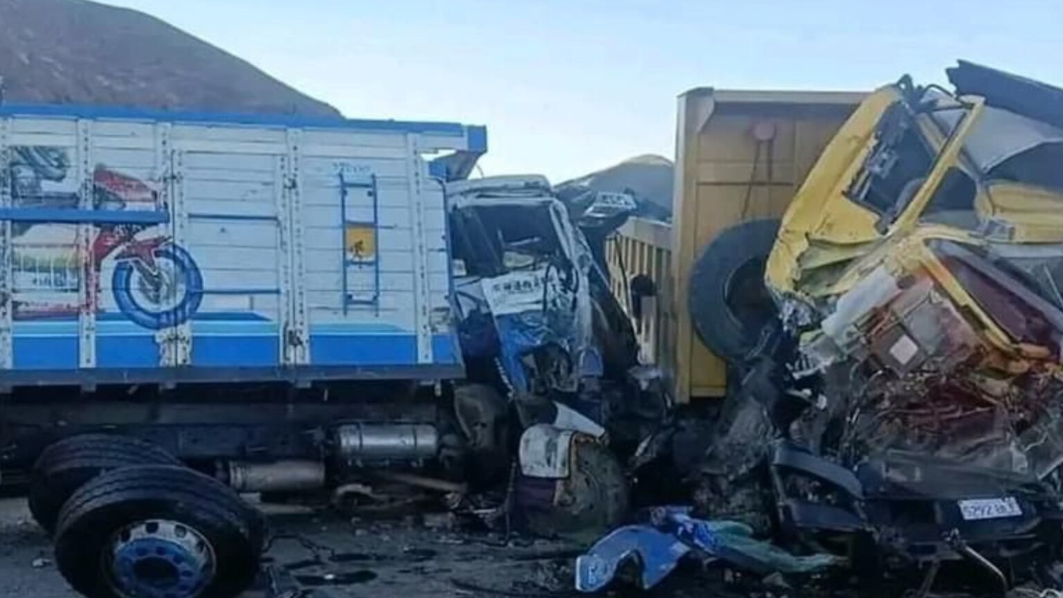 Accidente de tránsito en la carretera Oruro – Challapata deja tres fallecidos y nueve heridos
