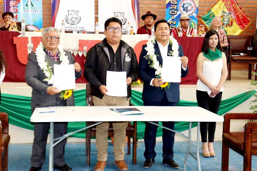Viabilizan inicio de construcción del Centro de Investigación de Aguas Residuales en Oruro