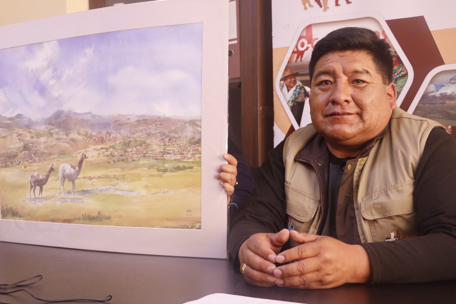 Artistas plásticos de Bolivia presentarán una exposición sobre camélidos en Estados Unidos