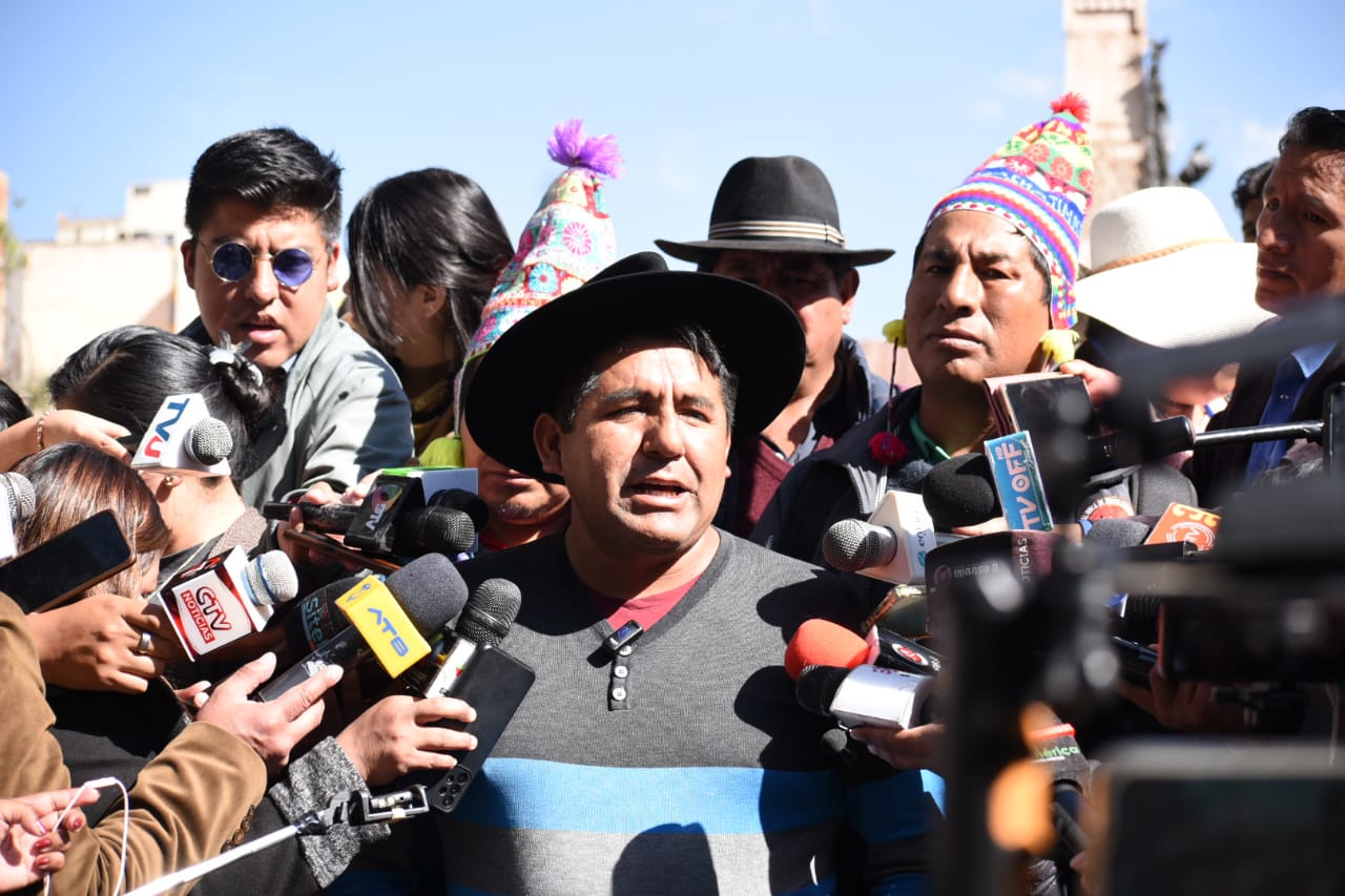 Pacto de Unidad ratifica congreso del MAS en El Alto y anuncia “determinaciones” por observaciones del TSE