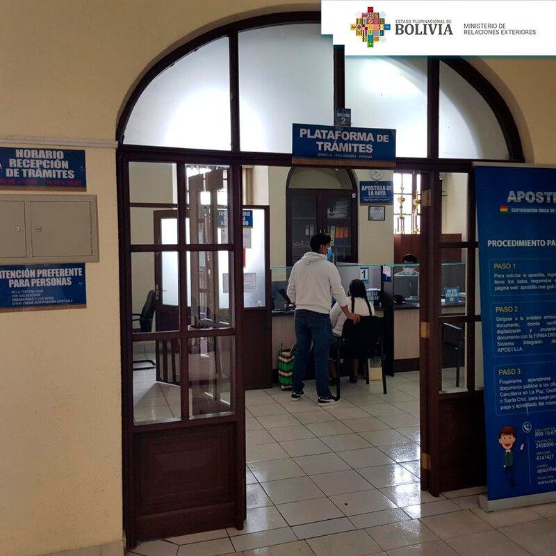 Suspenden servicios de apostilla, legalizaciones y vivencia hasta el 7 de agosto