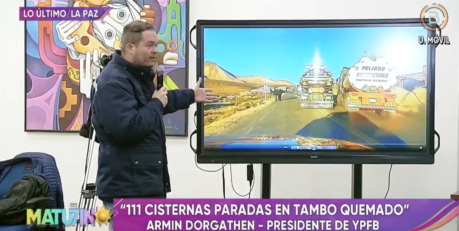 Bloqueo en Tambo Quemado impide paso de 111 cisternas