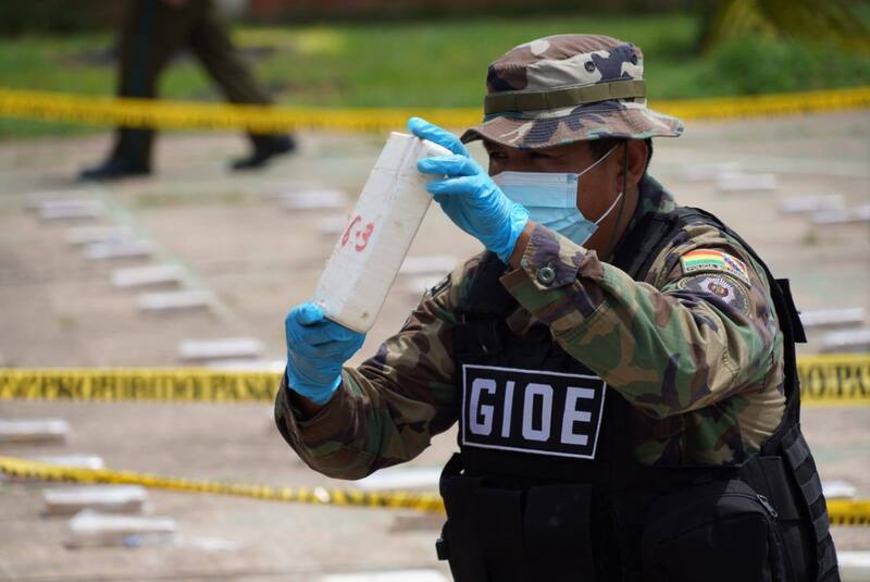 Fuerza antidroga secuestra más de 31 toneladas de cocaína en lo que va de 2024