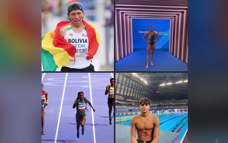 Arce asegura que el nombre de Bolivia fue puesto en alto por los cuatro deportistas bolivianos en París