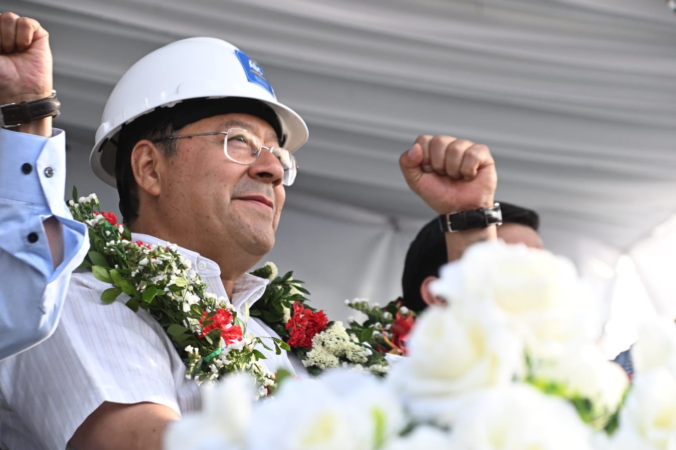 Arce acusa a la oposición de impedir desde el Legislativo la ejecución de obras