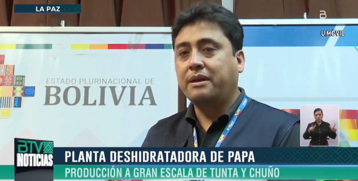 Prevén iniciar hasta septiembre construcción de la Planta deshidratadora de papa en Sica Sica 