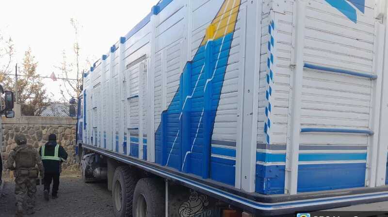 Secuestran papa de contrabando valuada en Bs 165.000 en Viacha