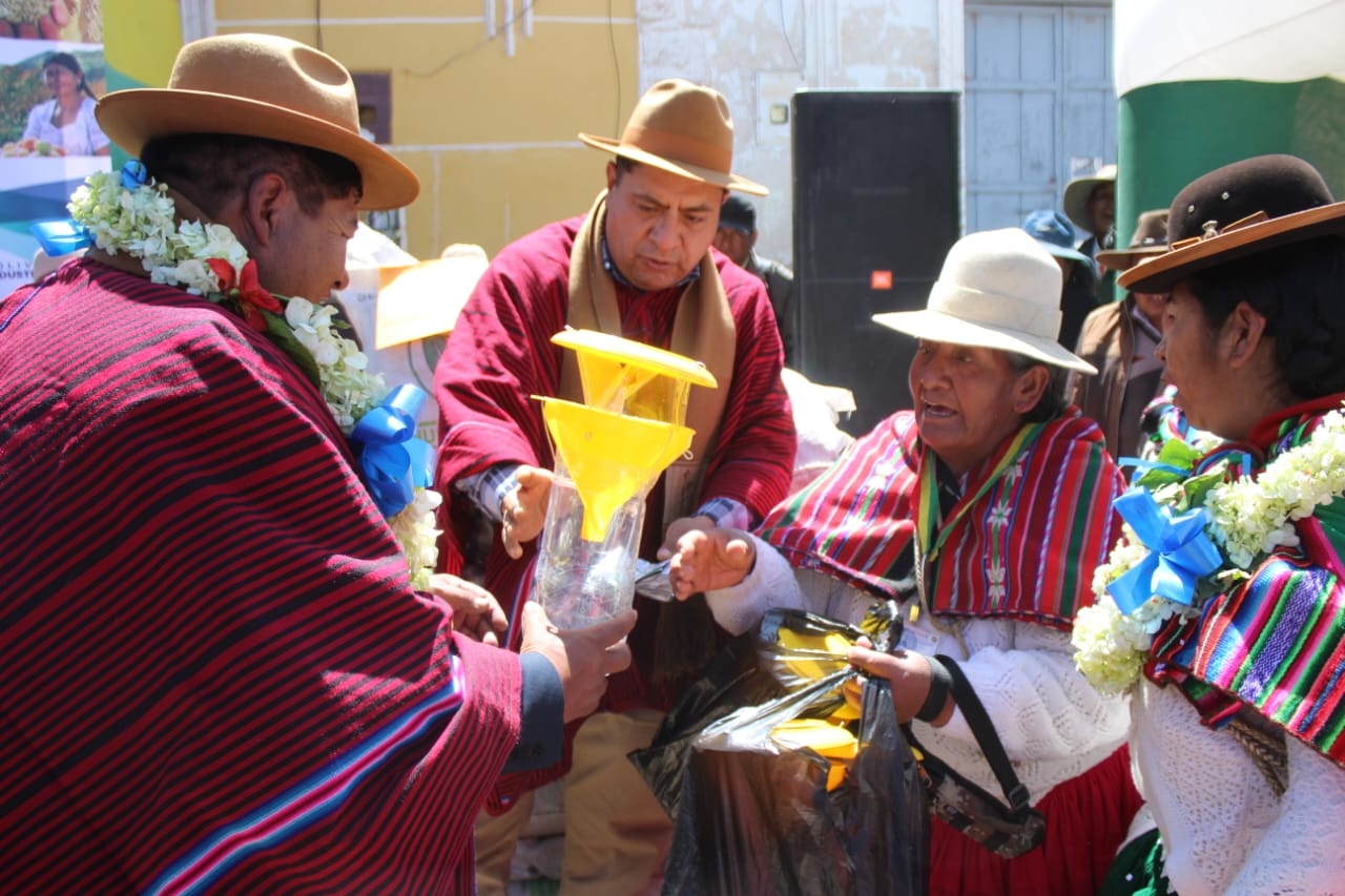 Inyectan Bs 12,6 millones para para potenciar la producción de quinua en La Paz 