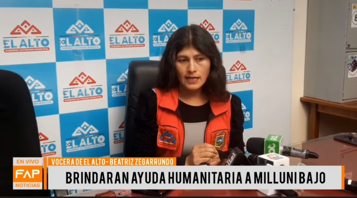 Dotarán de fertilizantes para recuperar cultivos de papa que fueron afectados por granizada en Milluni Bajo