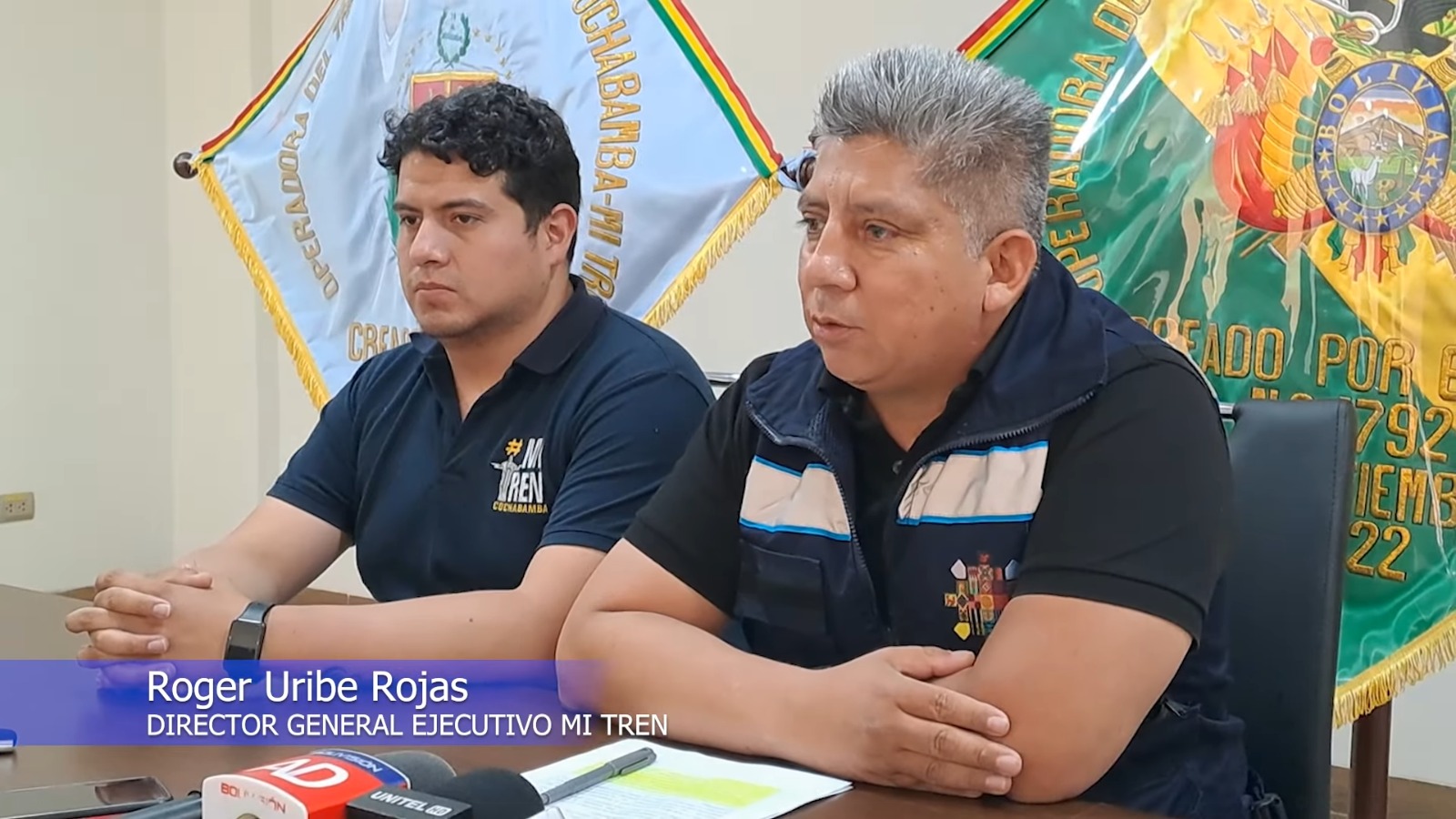 Captura: RRSS Tren Metropolitano Cochabamba