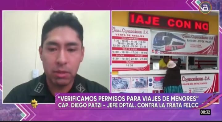 Controlarán permisos de viaje a menores de edad en terminales de La Paz