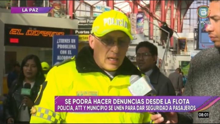 Implementan app de denuncias por QR para precautelar seguridad de ciudadanos que viajan en flotas