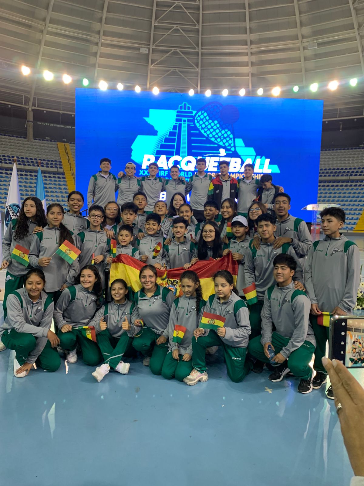 Bolivia inicia con imponentes victorias dentro del XXXV Campeonato Mundial de Ráquetbol Junior – Guatemala