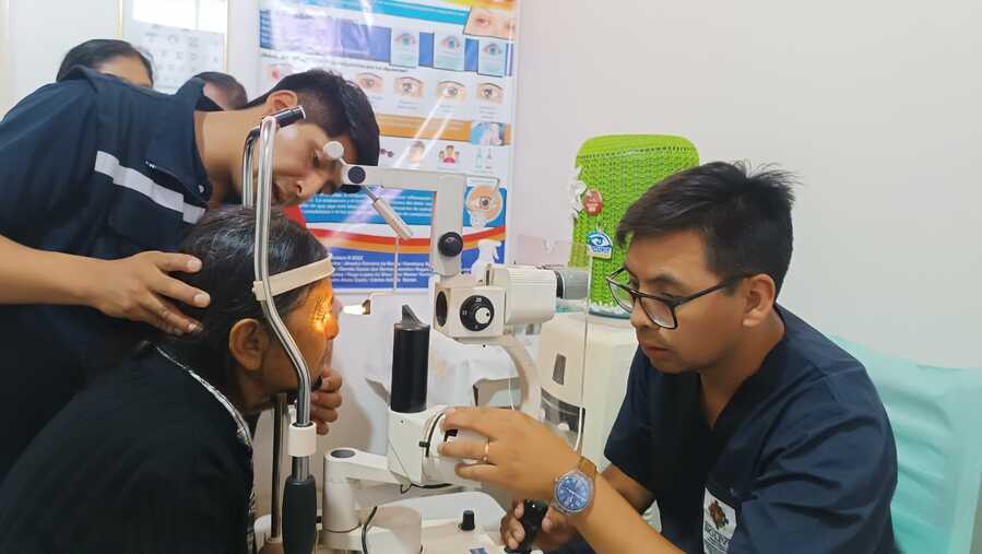 Cruzada "Mira Bolivia" llega a Cobija con 15 cirugías oculares diarias y gratuitas