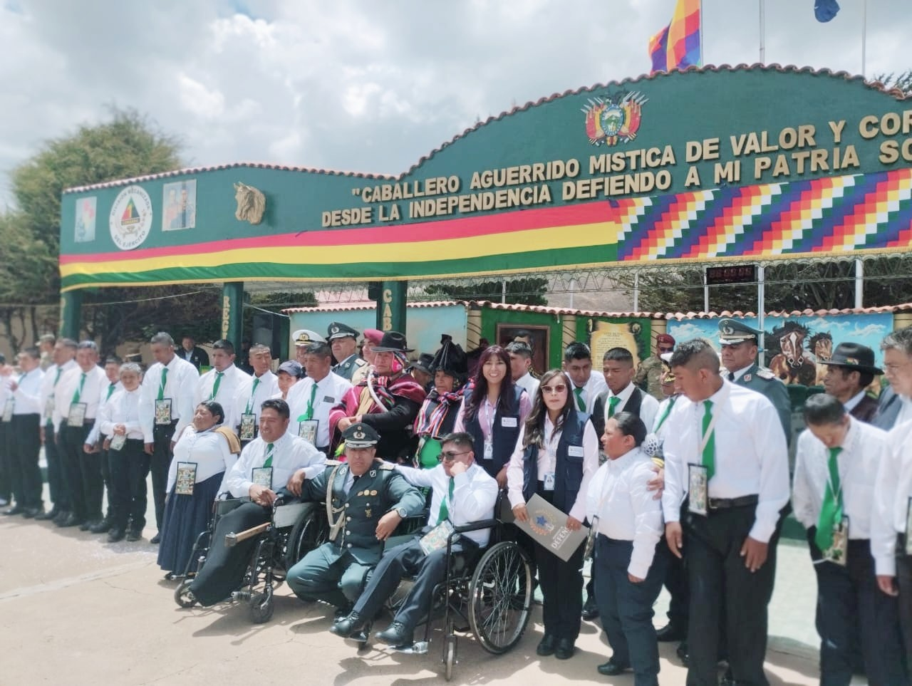Regimiento de Caballería Mecanizada 5 Gral. José M. Lanza “RCM-5 LANZA”, Guaqui. Foto: UE FNSE Bolivia