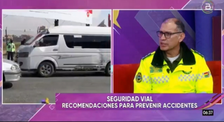 Tránsito recomienda conducir con precaución y llevar el botiquín, extintor y triángulo de seguridad
