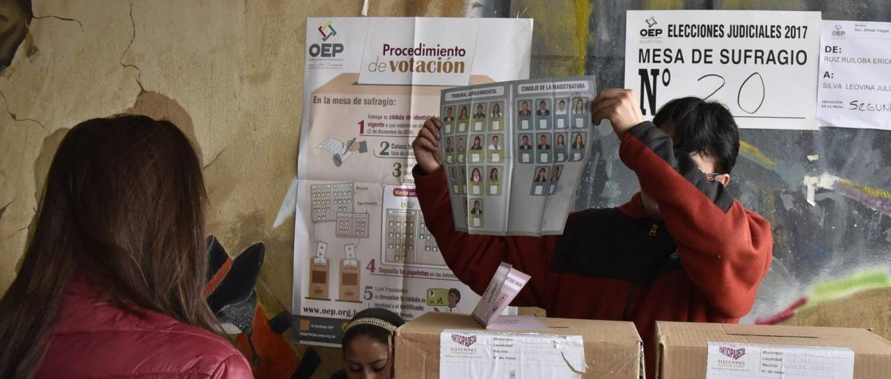 Captura: RRSS Elecciones Judiciales 2017