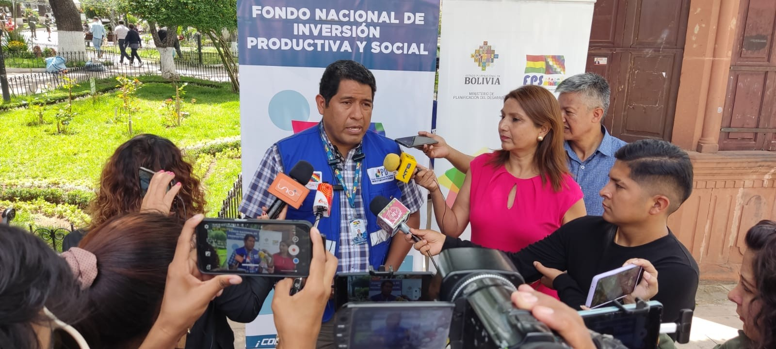 Gerente del FPS Chuquisaca, Gonzalo Salazar Ponce Foto: RRSS