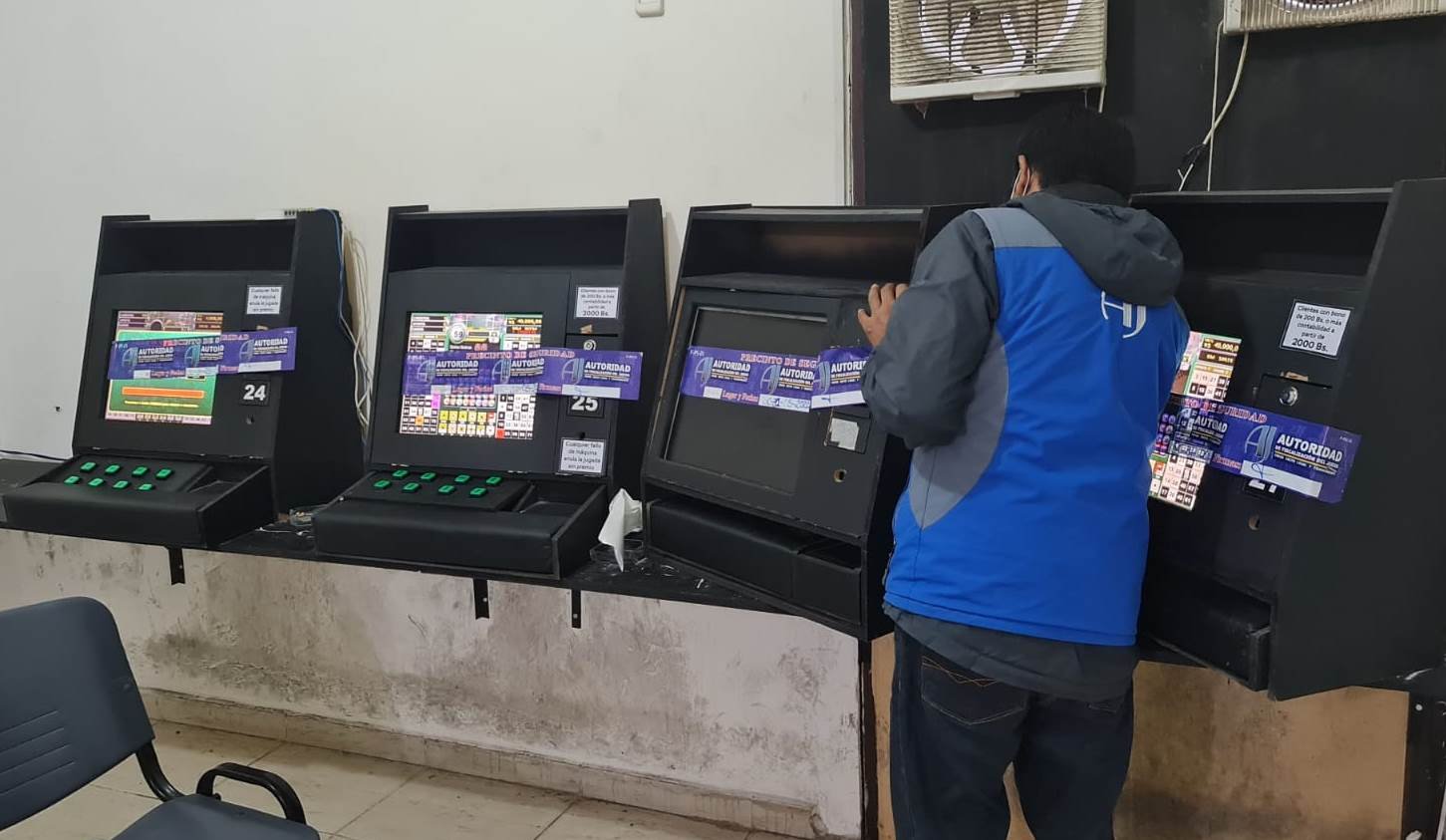 Más de 460 medios de juego fueron comisados por la AJ en 2024