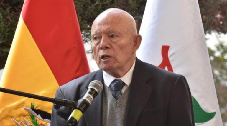 El presidente del TSE, Oscar Hassenteufel. Captura.