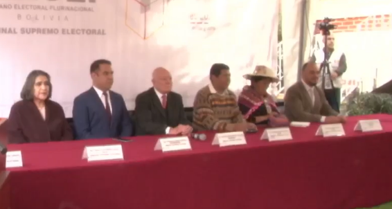 Inicia jornada electoral donde los bolivianos elegirán a las altas autoridades del Órgano Judicial y TCP