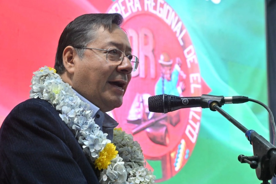 Arce convoca a la unidad y destaca liderazgo de la COR de El Alto en las luchas sociales
