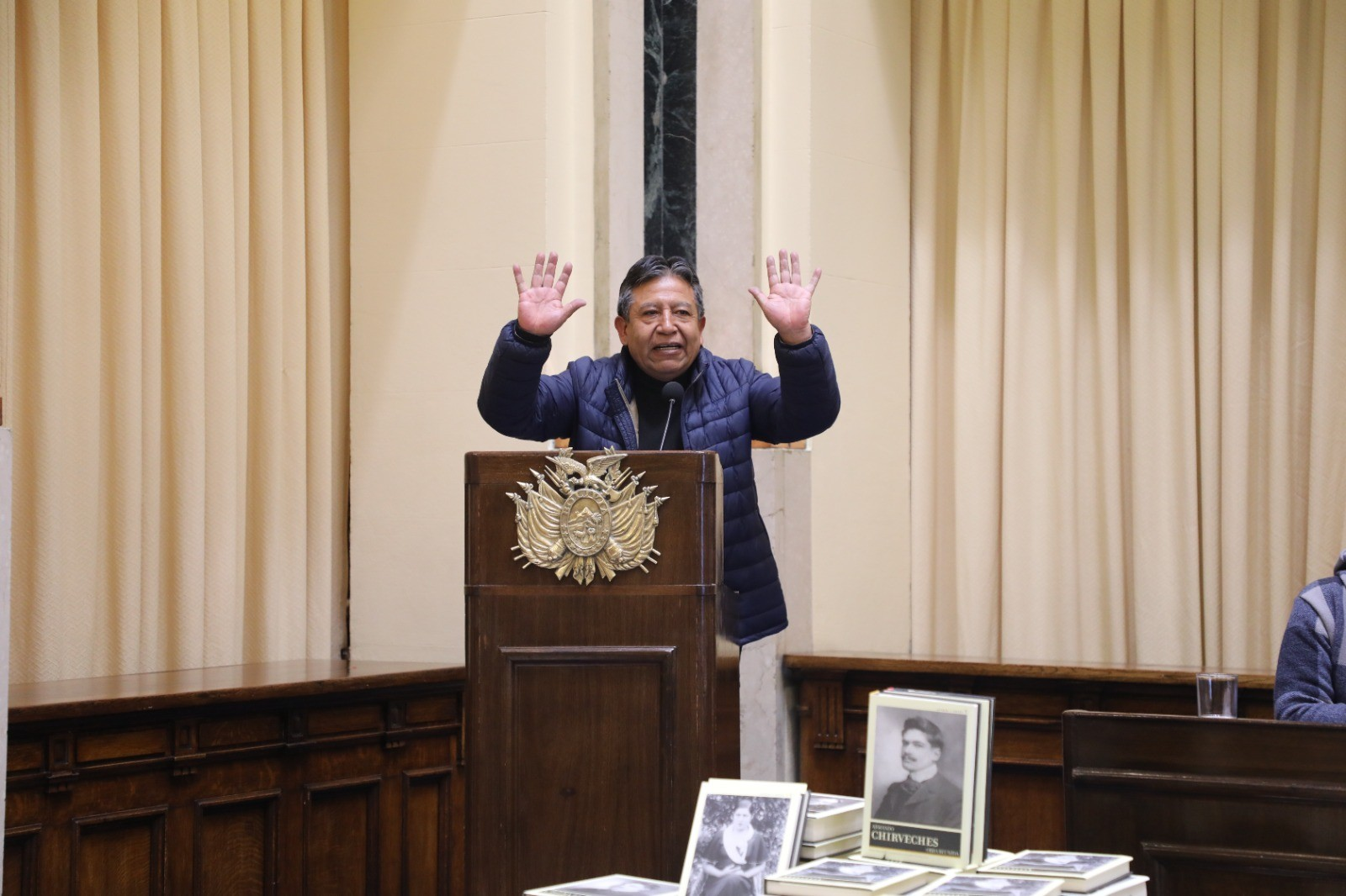 Vicepresidente del Estado Plurinacional de Bolivia, David Choquehuanca. Foto: VPEP