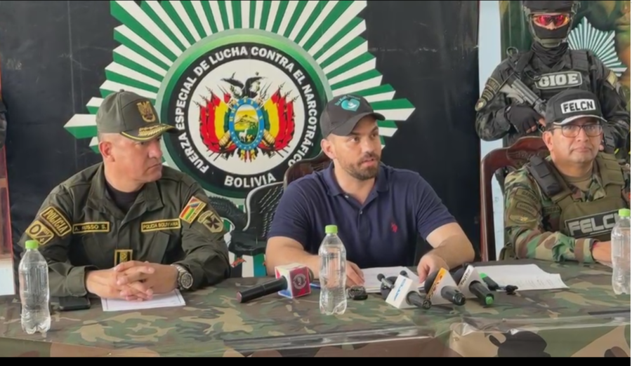 En tres operativos en Beni afectan al narcotráfico en más de $us 2,4 millones y secuestran 600 paquetes de cocaína