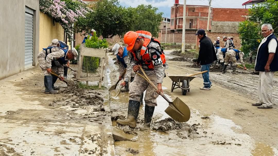 Lluvias golpean a siete departamentos y afectan a 16.013 familias