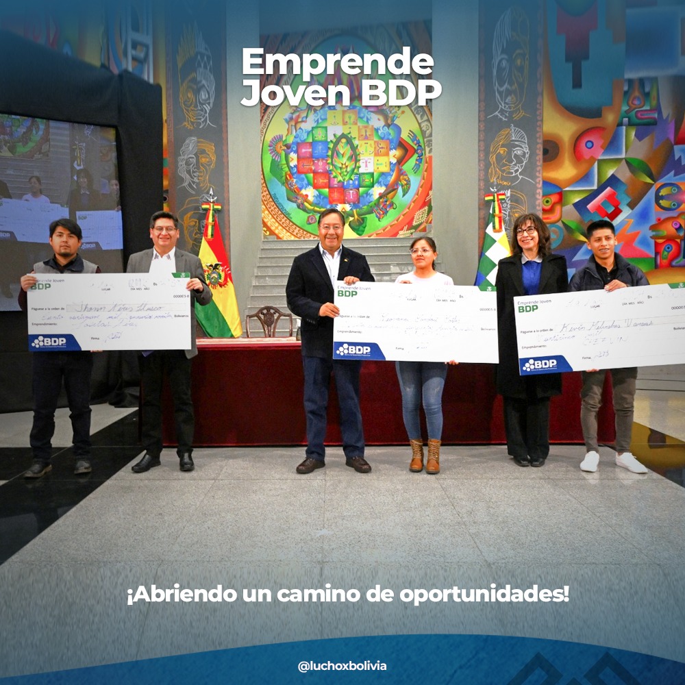 BDP inyecta Bs 7,7 millones en créditos a 126 emprendimientos innovadores de jóvenes
