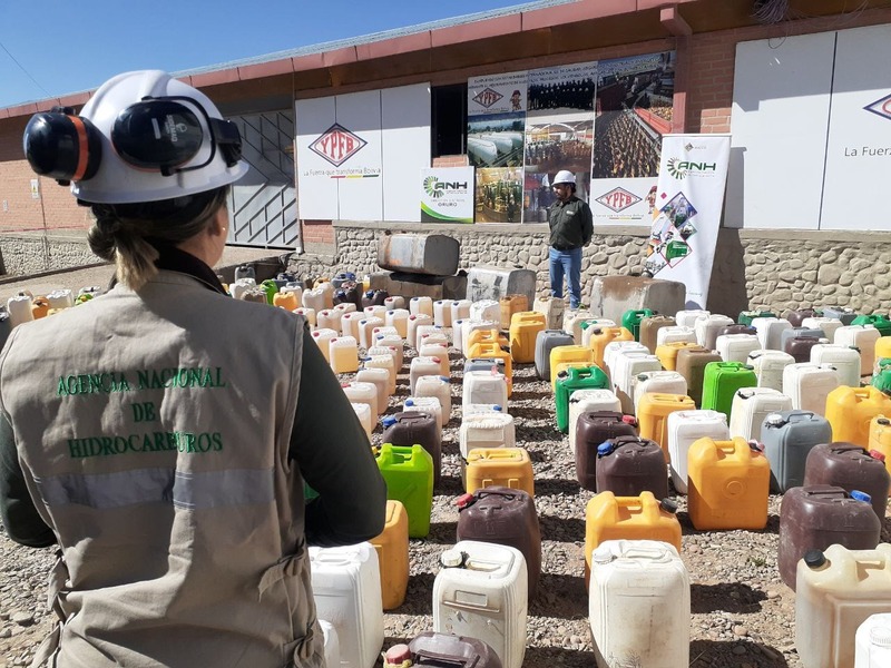 Incautan más de 451.000 litros de combustibles al contrabando en seis meses, hay 323 aprehendidos 