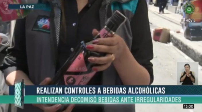 Personal edil controla y atiende reclamos en avenida de venta de bebidas alcohólicas