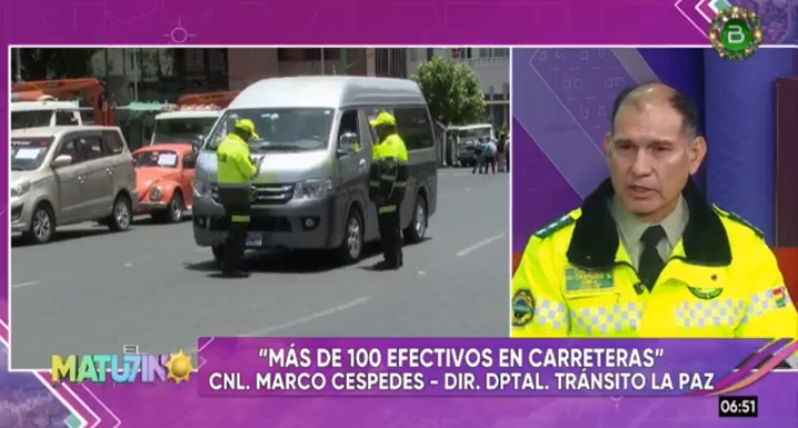 Operativos de fin de año despliegan controles en terminales y carreteras en La Paz