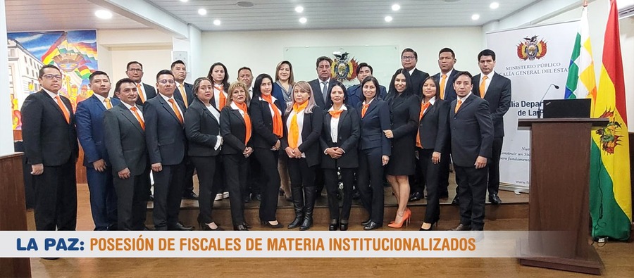 Posesionan a 60 nuevos fiscales institucionalizados en el país