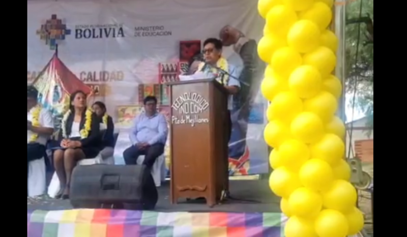 Entregan moderna infraestructura para el Instituto Tecnológico en Cochabamba de más de Bs 8,19 millones 