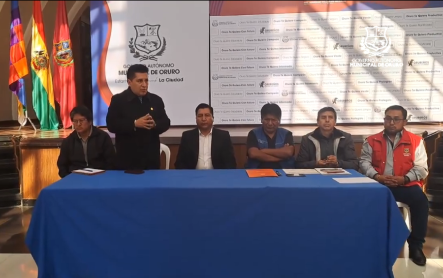 Reunión interinstitucional trabaja en la organización del Carnaval de Oruro 2024